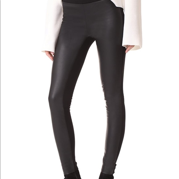Club Monaco Faux Leather Leggings - Picture 7 of 7
